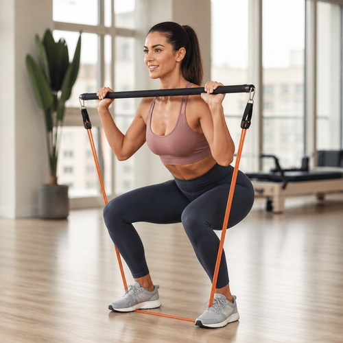 Barre de Pilates et Musculation multi-fonctions